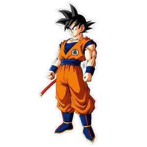 goku a PNG image with transparent background