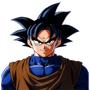 Goku Black Evil Grin PNG djy43 PNG image with transparent background