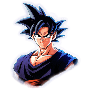 Goku Black Evil Grin PNG ryy PNG image with transparent background