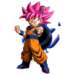 Goku Black Rose Form PNG qfj25 PNG image with transparent background