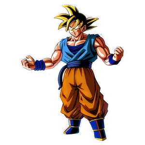 Goku Brave Stand Png Hjv97 PNG Image