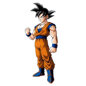 Goku Confident Stand Png 06292024 PNG Image