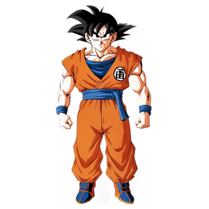 goku d PNG image with transparent background