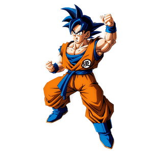 Goku Dragon Ball Z Pose PNG 66 PNG image with transparent background