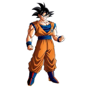 Goku Full Body Stand Png Udq PNG Image