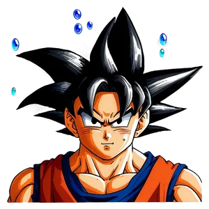 Goku Hair Transformation Png Jrx63 PNG Image