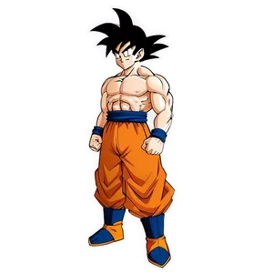 Goku Heroic Stand Png 06292024 PNG Image