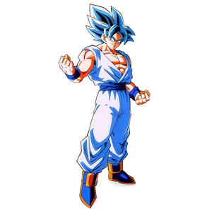 Goku Mastered Ultra Instinct Manga Png 11 PNG Image