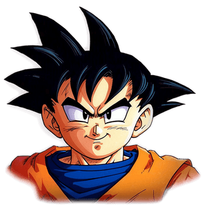 Goku Peaceful Smile PNG 04292024 PNG image with transparent background