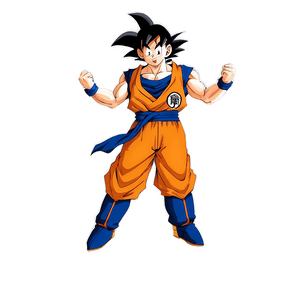 Goku Peaceful Smile PNG kxg PNG image with transparent background
