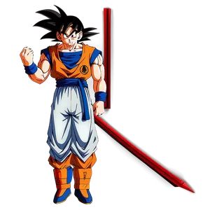 Goku Peaceful Stand Png 06292024 PNG Image