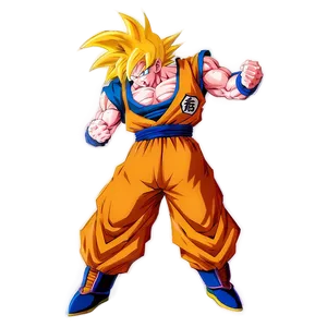 Goku Power Stance Png Gtk66 PNG Image