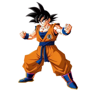 Goku Power Stance Png Urd36 PNG Image