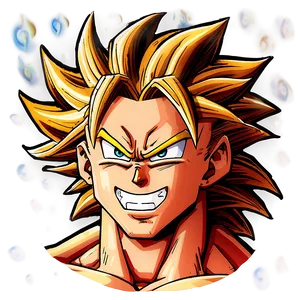 Goku's Ssj3 Hair Unleashed Png 06252024 PNG Image