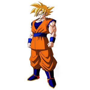 Goku Saiyan Saga Outfit PNG 04292024 PNG image with transparent background