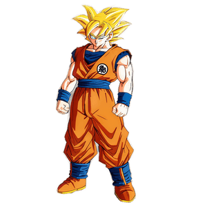 Goku Saiyan Saga Outfit PNG ilv PNG image with transparent background