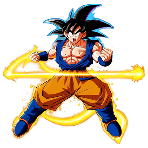 Goku Spirit Bomb Technique PNG cxg PNG image with transparent background