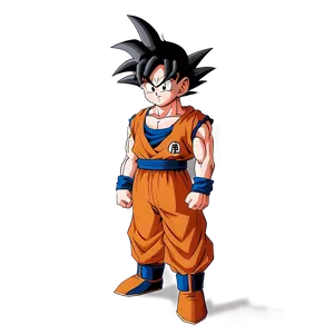 Goku Standing Alone Png Jgi PNG Image