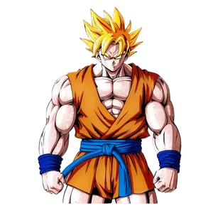 Goku Standing Firm Png 06292024 PNG Image