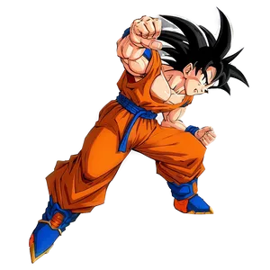 Goku Standing Firm Png Xbp PNG Image