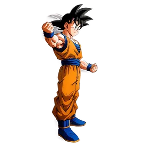 Goku Standing Strong Png 14 PNG Image