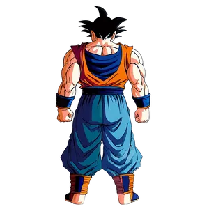 Goku Standing Strong Png 96 PNG Image