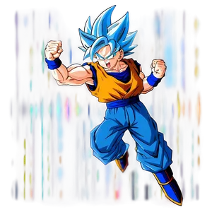 Goku Super Saiyan Blue Hair Png Xxd30 PNG Image