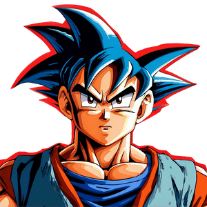 Goku Super Saiyan God PNG 20 PNG image with transparent background