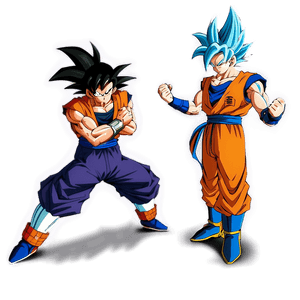 Goku Training with Whis PNG txp17 PNG image with transparent background