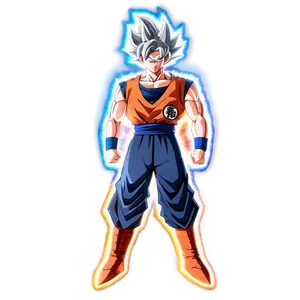 Goku Ui Silver Aura Png 06292024 PNG Image