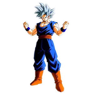 Goku Ui Silver Aura Png 51 PNG Image