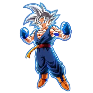 Goku Ultra Instinct Calm Before The Storm Png Inn65 PNG Image