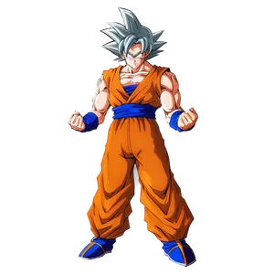 Goku Ultra Instinct Dodge Png Maf86 PNG Image