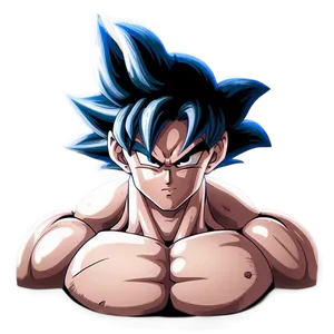 Goku Ultra Instinct Hair Png Toe34 PNG Image