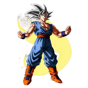 Goku Ultra Instinct PNG dxb16 PNG image with transparent background