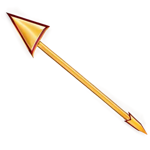 Gold Arrow Pointing Right Png Txu PNG Image