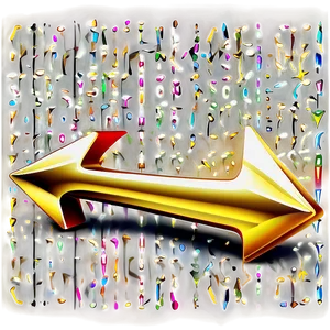 Gold Arrow Pointing Right Png Xvy2 PNG Image