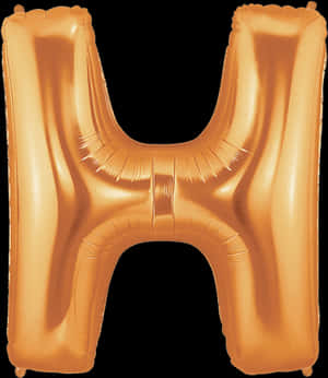 40' Gold Foil Letter - Balloon Letter PNG