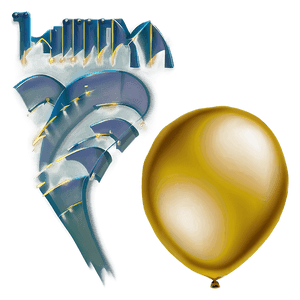 Gold Balloon PNG 52 PNG