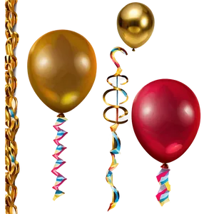 Gold Balloon Png Aas4 PNG Image