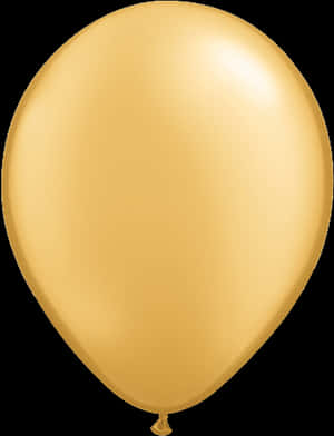 Balloon Vector Gold PNG