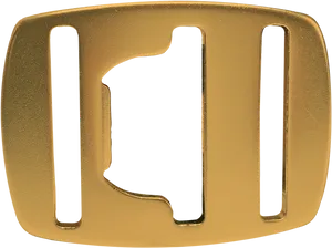 Gold Belt Buckle Design PNG Image