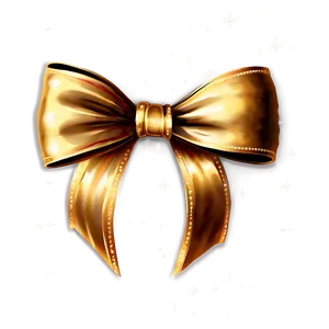 Gold Bow For Decoration Png Ryg80 PNG Image