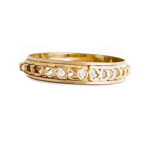 Gold Bracelet B PNG Image