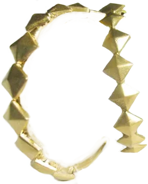 Gold Chain Isolatedon Black PNG Image