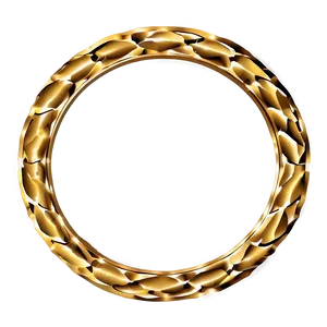 Gold Circle Frame Clipart Png 06262024 PNG Image