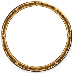 Gold Circle Frame With Stars Png Sko22 PNG Image