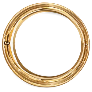 Gold Circle Monogram Frame Png Jcg PNG Image