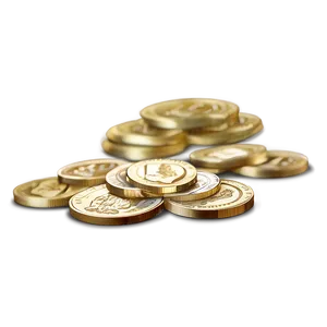 Gold Coin Stash Png 06112024 PNG Image