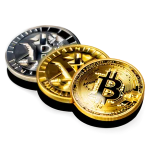 Gold Crypto Coin Png Vgb70 PNG Image